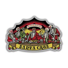 Santa Cruz Skateboards Skateboard Sticker Guz...