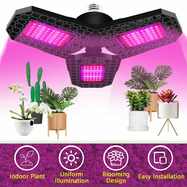 Led Grow Light Bulb Full Spectrum Lights For Indoor Plants Lamp Hydroponics For Sale Online Ebay
