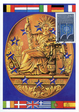 MAXIMAPHILIE / CARTE MAXIMUM PREMIER JOUR / LE NOTATIAT NATIONAL 1995