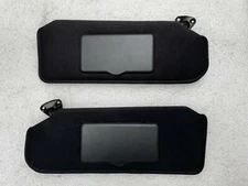 1993-02 SALE FIREBIRD CAMARO EBONY / BLACK SUN VISOR PAIR MIRROR SHADEd Visors