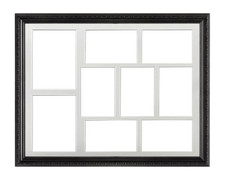 Ornate Photo Frame Multi Photo Gold Frame Holds up to 7 Photos Antique Swept