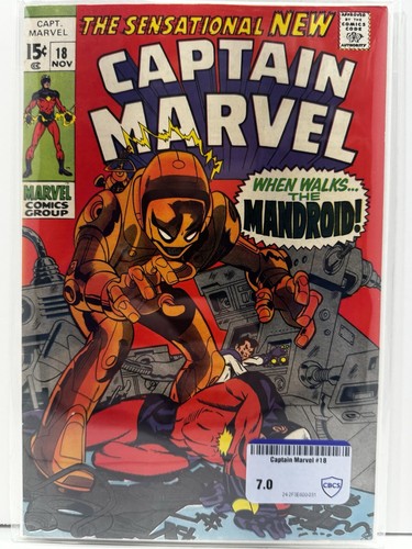Captain Marvel #18 | 2nd App. of the New Costume | CBCS Raw Comic Review 7.0