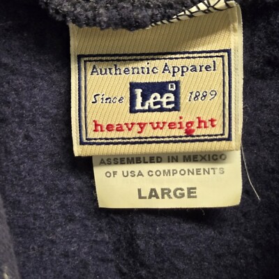 トップス 80~90's Lee zip hoodie SUPER BIG SIZE Vintage 90s Lee Hoodie Zip up Lee Crewneck Lee Sweater Pullover