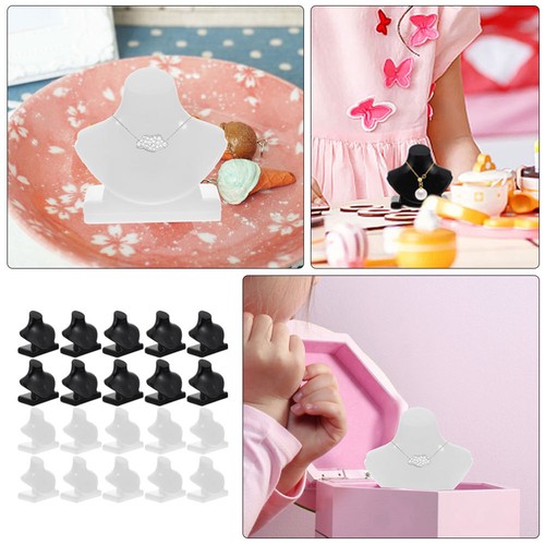 20 Pcs Mini Necklace Holder Play House Child Shelf for Miniatures - Afbeelding 3 van 12