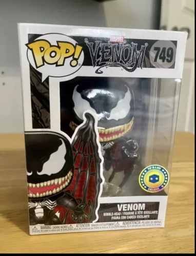 Funko POP! Marvel Venom - Venom *Pop in a Box Exclusive #749 NIB