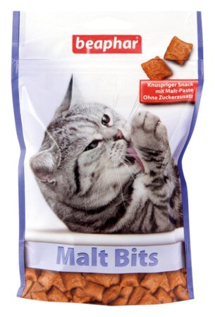 8711231116485 Beaphar Malt Bits - a treat for cats against pilobezoars - 35 g be - Picture 1 of 1