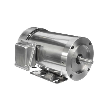 Leeson 191562.00 Electric Motor 1.5 HP 3600 Rpm 3PH 230/460 Volt 56HC C6T34WK37A