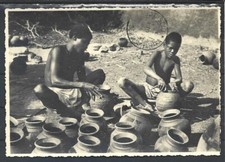 1936 ITALY COLONY ITALIAN SOMALIA MOGADISHU CRAFTSMANSHIP VASES