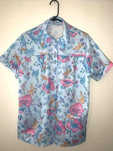 Vintage 1970s SMOCK, 100% POLYESTER, Extremely RARE, Women, XL, Authentic, HTF - Picture 1 of 14