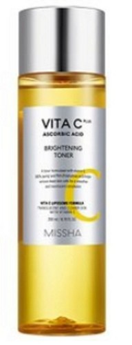 Missha Vita C Plus Anti Aging Blemish Vitamin Toner 200ml Moisture Nutrition - Picture 1 of 2