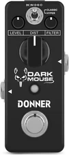 Donner  Distortion Guitar Effector Distortion Analog Dark Mouse New