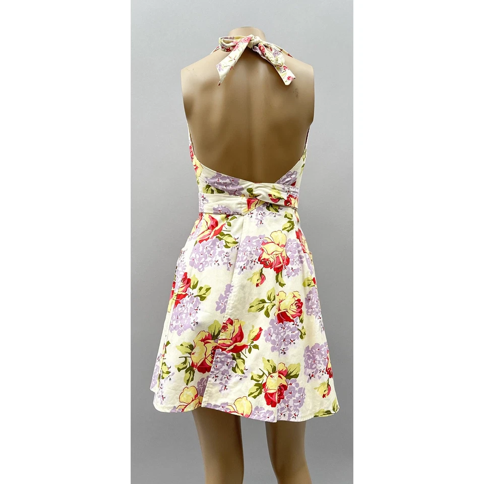 Delantal Retro Heavenly Hostess Cottagecore Estampado Floral Trad Wife Reversible Foto 4 de 4