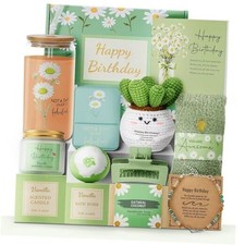 Uongeod Birthday Gifts for Women Her Teen Girls  11PCS Birthday Basket for