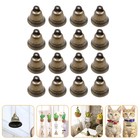 16 Pcs Retro Bell Accessories Metal Hanging Bells Vintage Ornaments