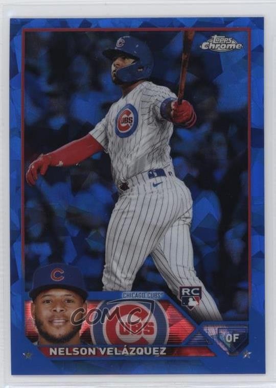 2023 Topps Chrome Update Sapphire Edition Nelson Velazquez Velázquez 0qc1