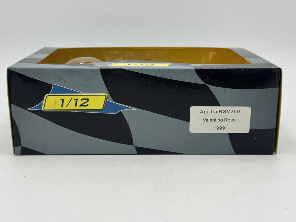 DIE CAST MOTO 1/12 " APRILIA RSV250 VALENTINO ROSSI 1999 " ALTAYA - Immagine 2 di 2