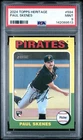 2024 Topps Heritage High Number Paul Skenes #594 PSA 9