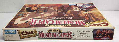 Juego de Mesa CLUE THE GREAT MUSEUM ALCAPARRA Vintage (1991) Completo - Imagen 12 de 14