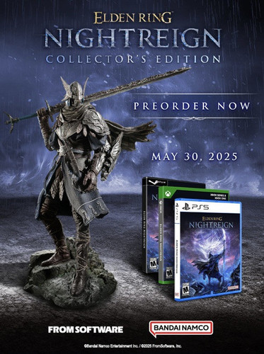 ELDEN RING NIGHTREIGN Collector's Edition PS5 PRE ORDER +DLC+Plus PreOrder Bonus