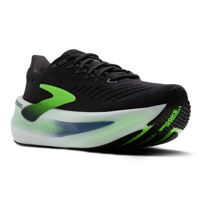 Brooks Glycerin Max 2 Herren Laufschuhe Phantom/Weiß/Grün Gecko UK 8,5 NEU