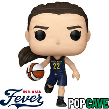 Funko Pop Cave INDIANA FEVER: CAITLIN CLARK (WNBA Rookie OT Year) w/Protector
