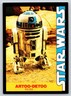 1977 Wonder Bread Star Wars Artoo-Detoo R2-D2 #8 VG