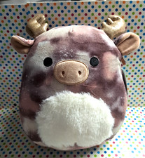 SQUISHMALLOWS KELLY TOY SOFT PLUSH TOY GREGGOR THE MOOSE 8" NWT