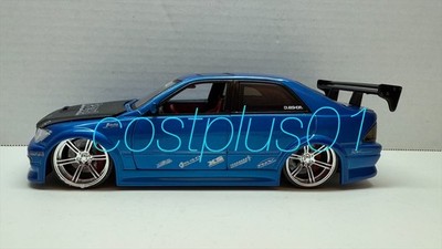 ミニカー Jada Toys Lexus IS300 1/24 Import Racer JADA IMPORT RACER LEXUS IS 300 IS300 1:24 BLUE WITH SPOILER | eBay