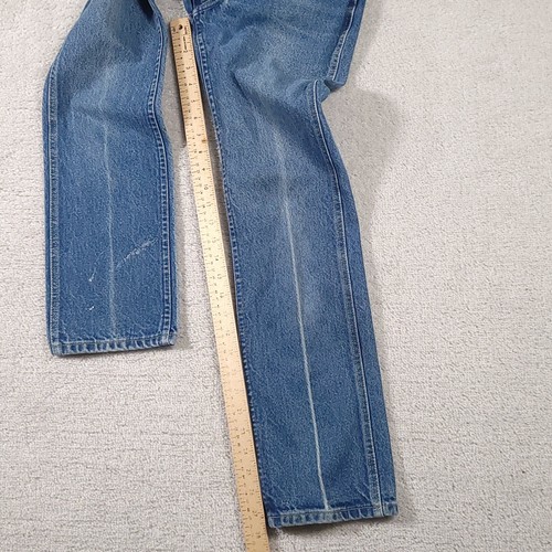 Vtg 90s Lee Riders Jeans Girls 12 Blue High Waist Straight Cowgirl Grunge USA - Picture 11 of 18