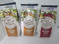 New England Coffee, Hazelnut Creme, Medium Roast Ground Coffee, 11 oz Bag(3Pk) 10.42 per pound