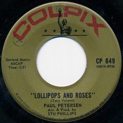 Paul Petersen - Lollipops And Roses / Please M (Vinyl 7'' - 1962 - US - Original)