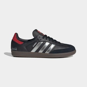 Adidas Originals x Coca-Cola Hombre Samba OG Black Silver Hombre Zapatos Nuevos Raro KH6880