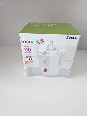 Munchkin Speed Baby Bottle Warmer Automatic Shut Off, Measuring Cup, Basket