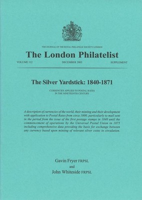 Fryer/Whiteside: The Silver Yardstick: 1840-1871