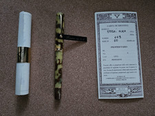 Visconti D'Essai Ocra, Pióro wieczne. Limitowana edycja 50. vintage. Zatrzymanie pióra wiecznego