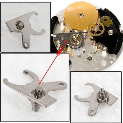 3pcs Silber Drittes Rad Parallelstapel für ETA C01.211 Uhrwerk Teil #6414