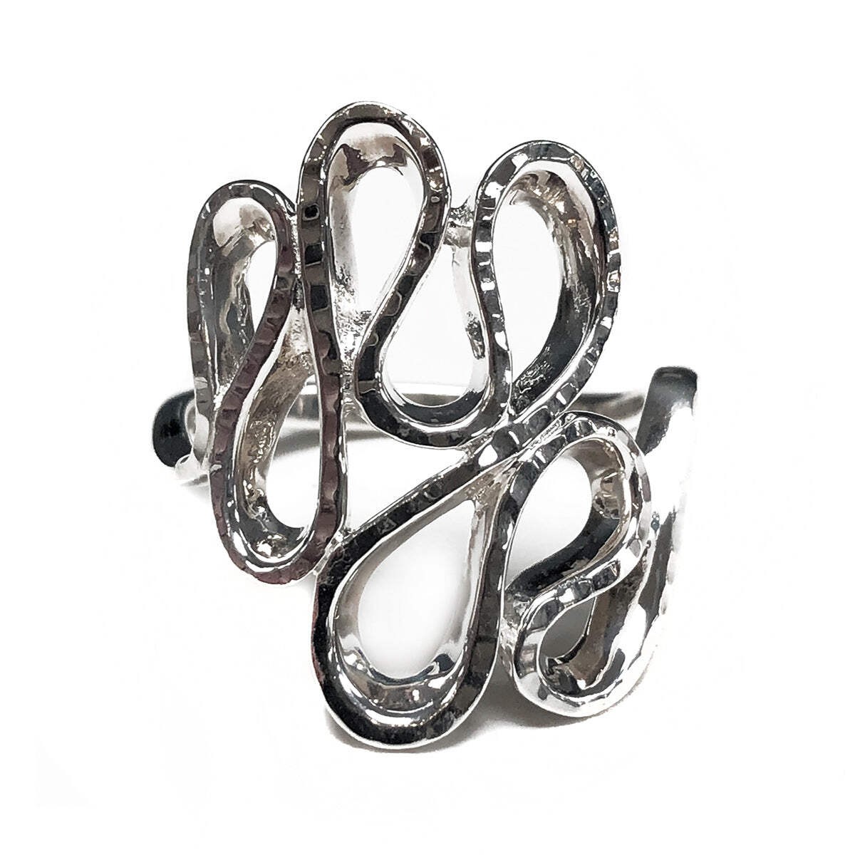 Silver Statement Ring - image 1