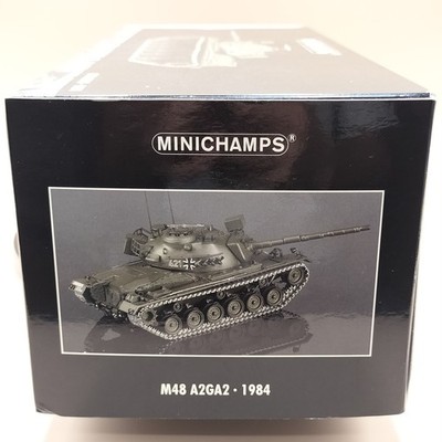 MINICHAMPS 1/35 M48 A2GA2 1984 German Tank #421 350041001 Diecast