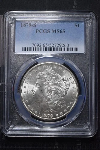 1879-S $1 Morgan Dollar PCGS MS65