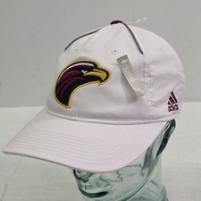 Adidas ULM Warhawks White Hat Louisiana Monroe Strap Back Embroidered Cap NWD
