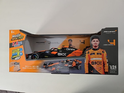 Maisto Tech R/C Lando Norris McLaren Indy Car Formula One 1/24 Orange