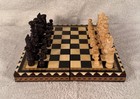 Carved Wooden Chess Set w/Case my Parents Brought Back from Mexico in 1960's — photo 4