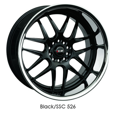 XXR Wheels Rim 526 20x11 5x114.3/5x120 ET11 73.1CB Black / SSC