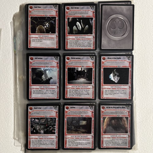 Star Wars Decipher Card Game CCG Ungraded 218 Cards Total - Picture 8 of 19