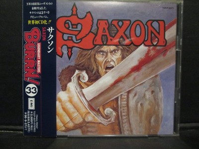 Saxon - S/T Rare Burrn Japan Edition OBI