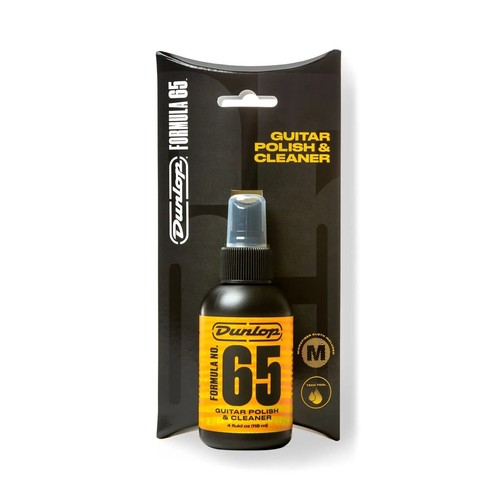 Dunlop guitar polish & cleaner with 100% cotton polish cloth 654C - Picture 3 of 5