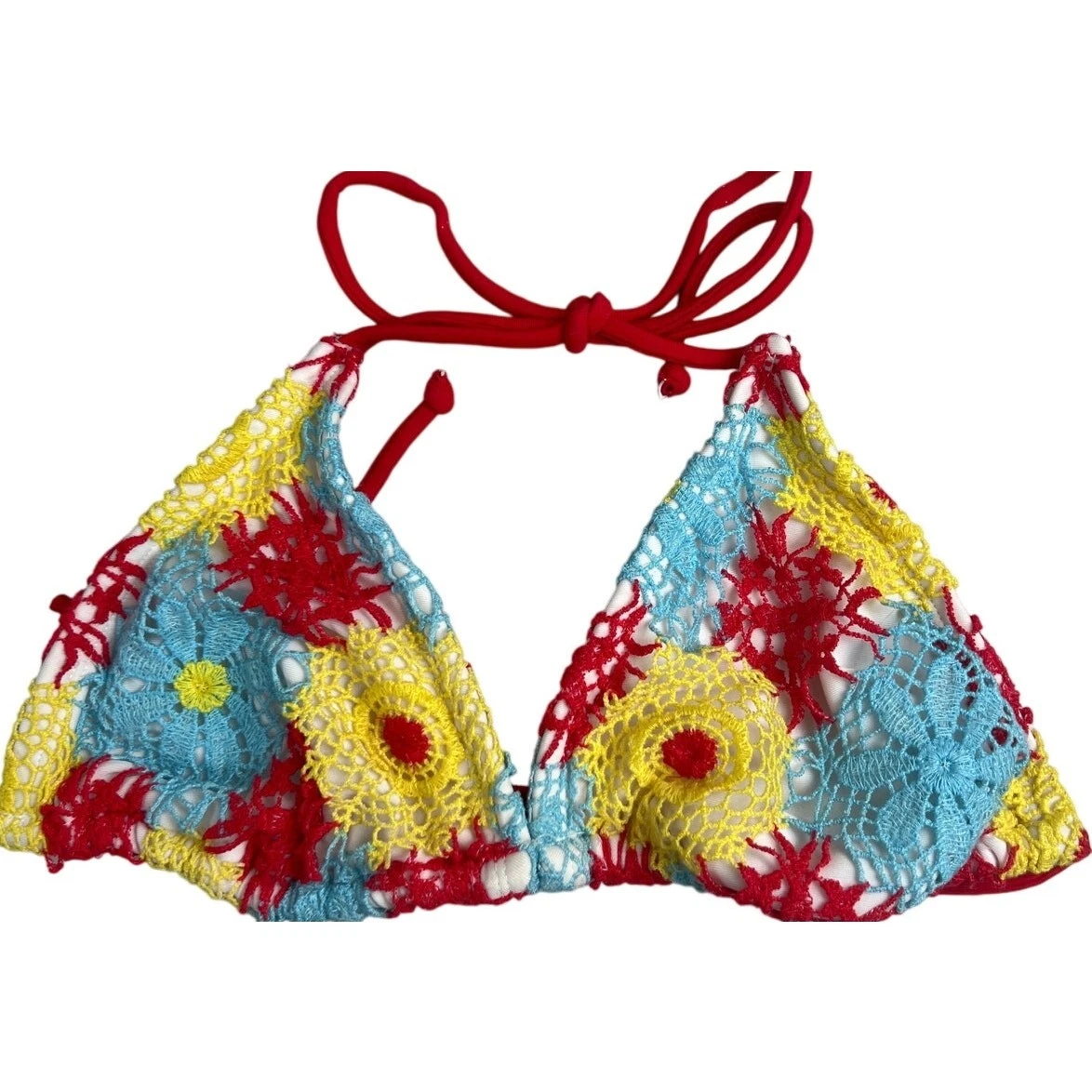 Haut De Bikini Xhilaration - Coupe Balconnet Avec Armature - Taille S - Couleurs Vives - Occasion Très Bon état