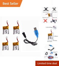 Rechargeable 3.7V Lipo Battery 100mAh 20C for WLtoys, Cheerson, Hubsan Drones