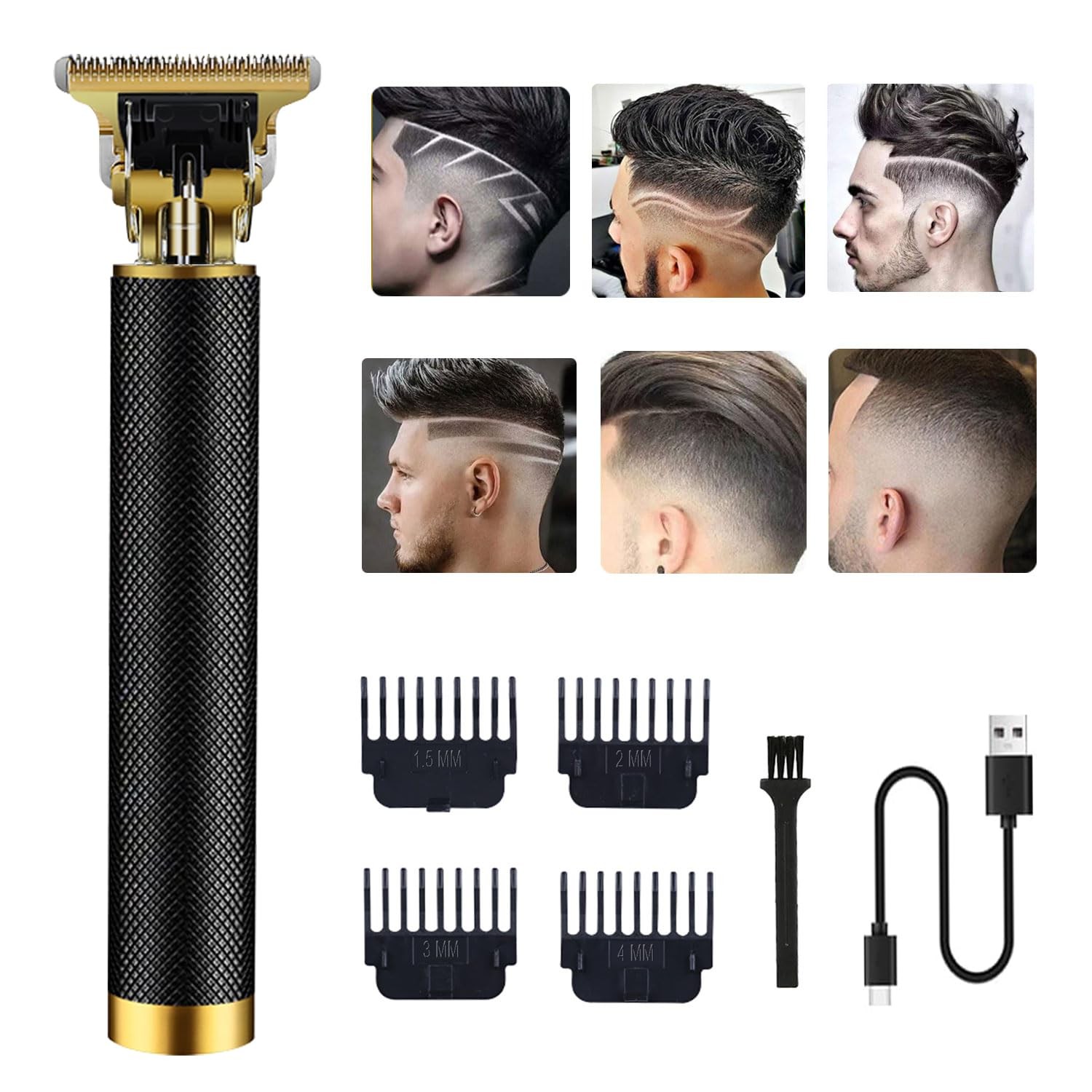 Cabello Clippers For Hombres Inalambrico Electrica Cabello R