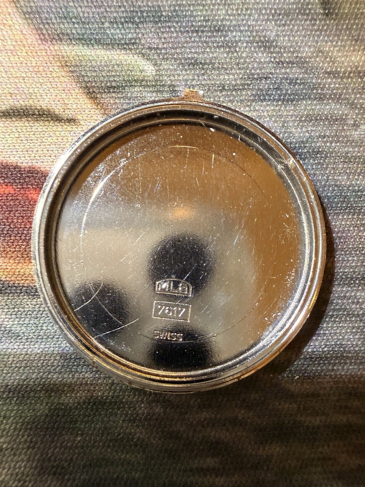 75’ VINTAGE  ACCUTRON ASTRONAUT  MARK  2 BLUE DIAL . Serviced